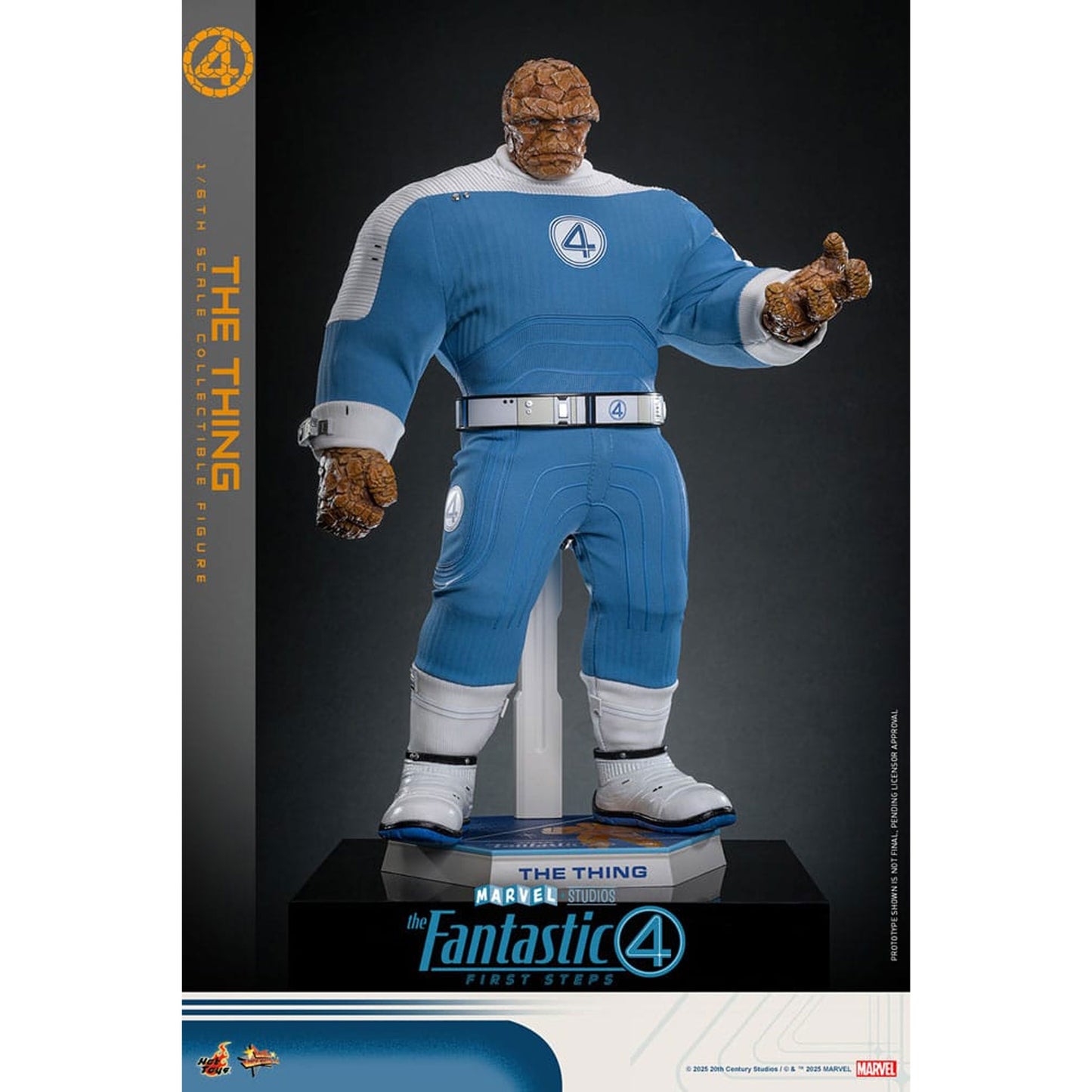 The Fantastic Four: First Steps Movie Masterpiece Action Figure 1/6 The Thing