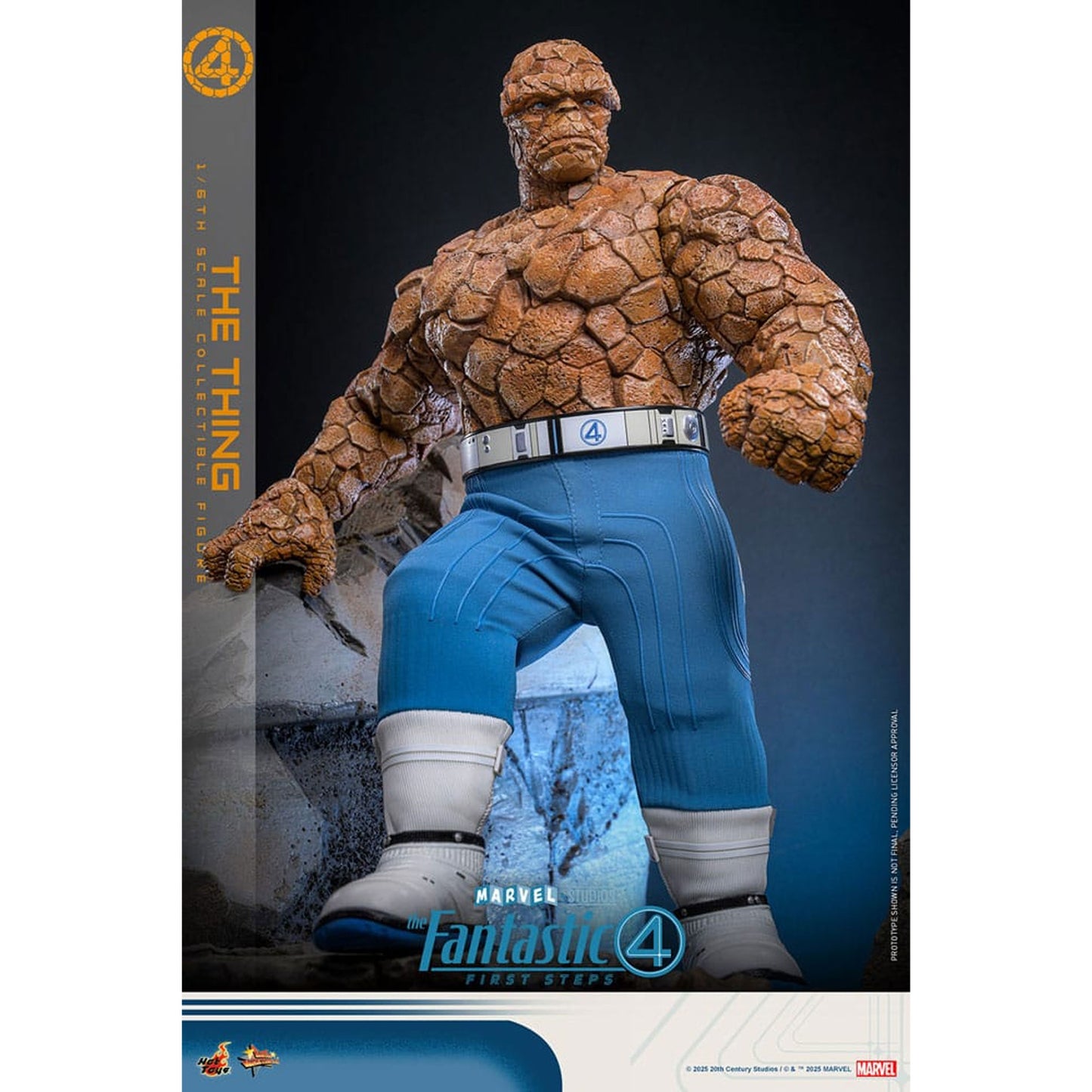 The Fantastic Four: First Steps Movie Masterpiece Action Figure 1/6 The Thing