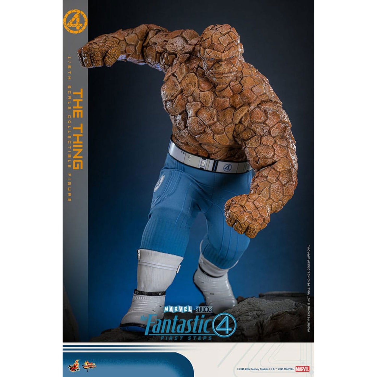 The Fantastic Four: First Steps Movie Masterpiece Action Figure 1/6 The Thing
