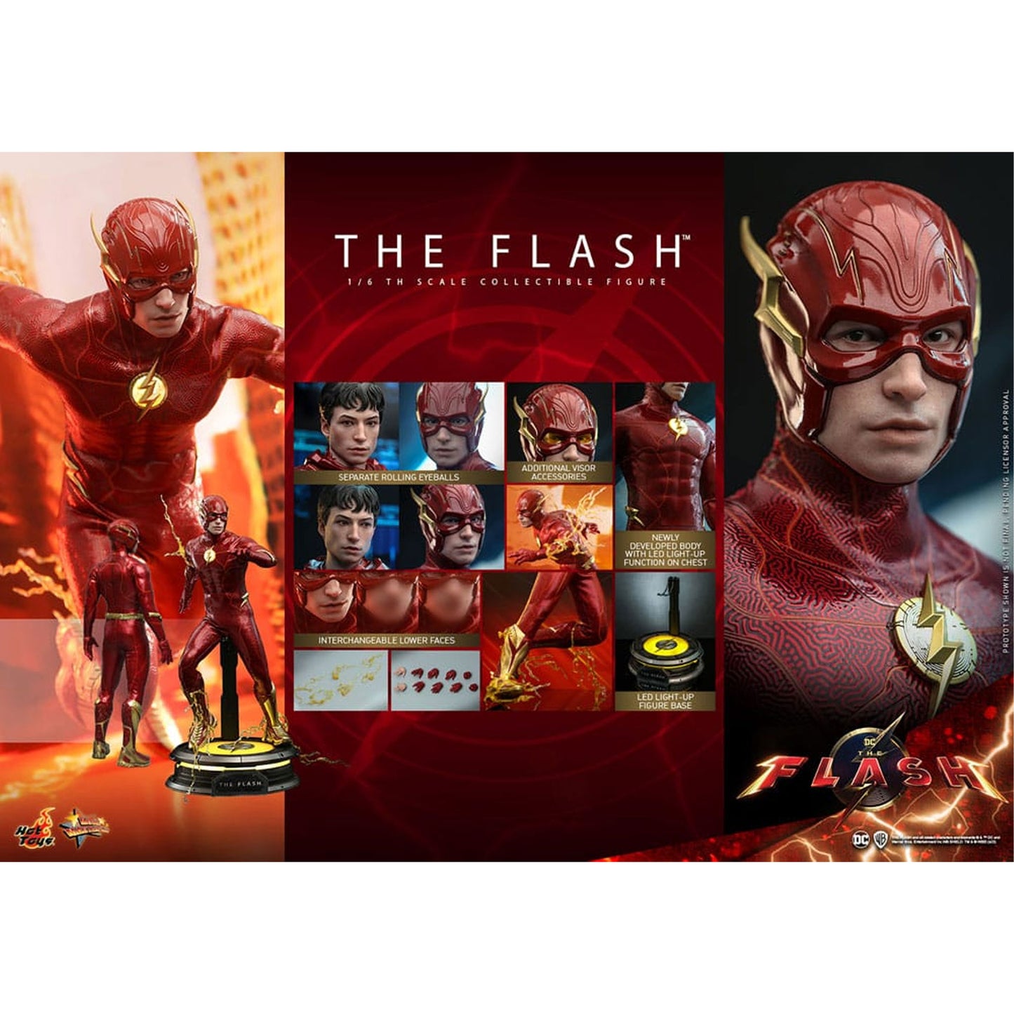 The Flash Movie Masterpiece 1/6 The Flash