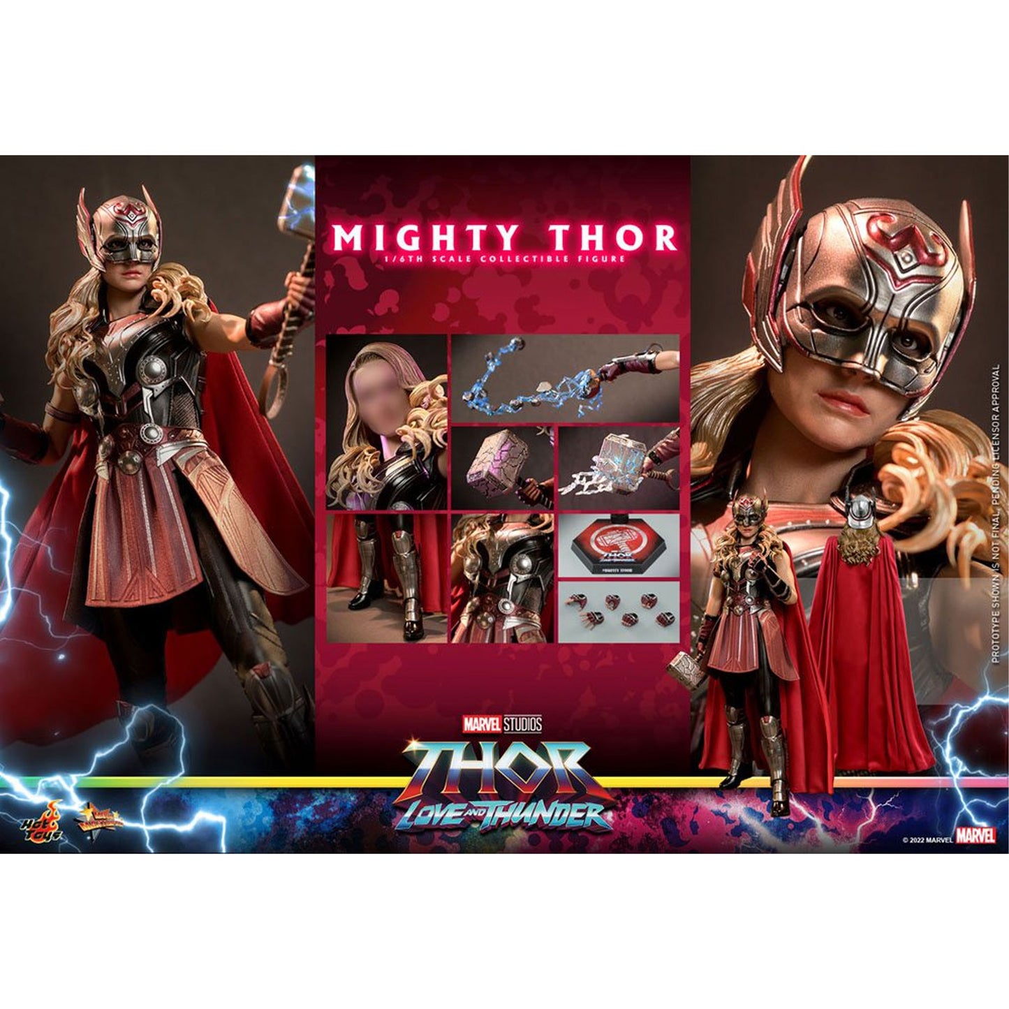Thor: Love and Thunder Masterpiece 1/6 Mighty Thor