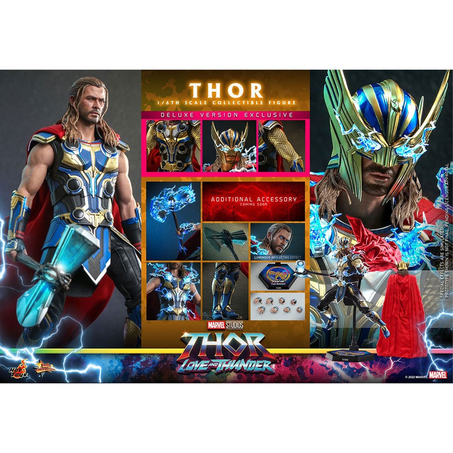 Thor: Love and Thunder Masterpiece 1/6 Thor (Deluxe Version)