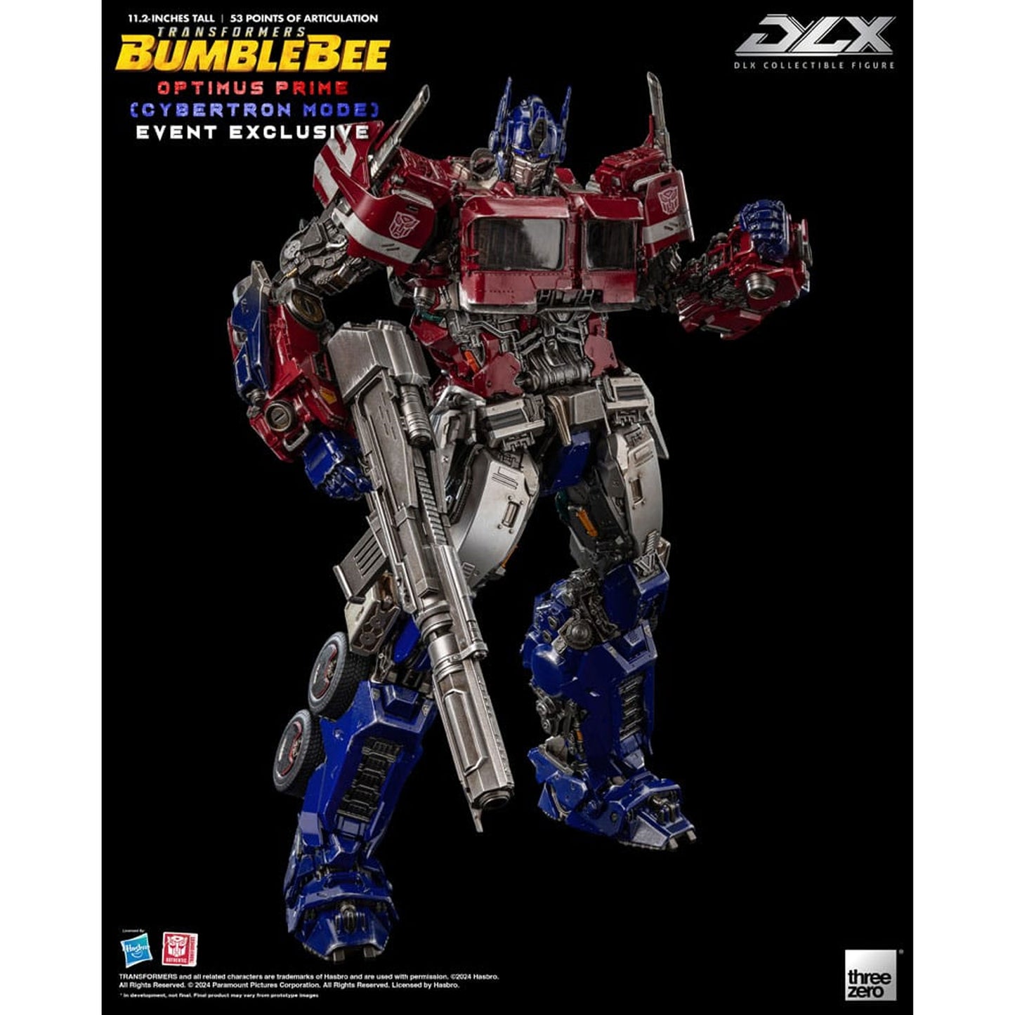 Transformers: Bumblebee DLX Action Figure 1/6 Optimus Prime Cybertron Mode