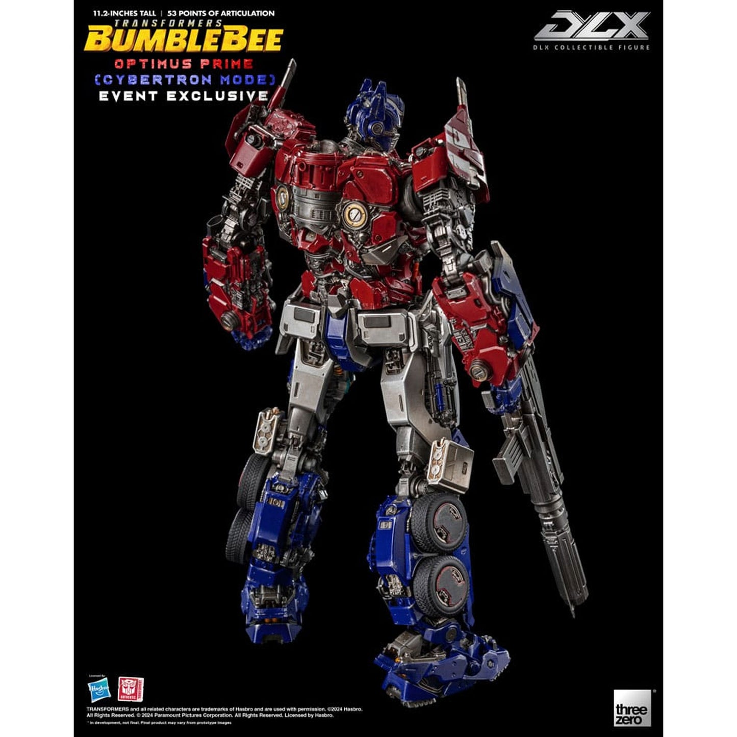 Transformers: Bumblebee DLX Action Figure 1/6 Optimus Prime Cybertron Mode