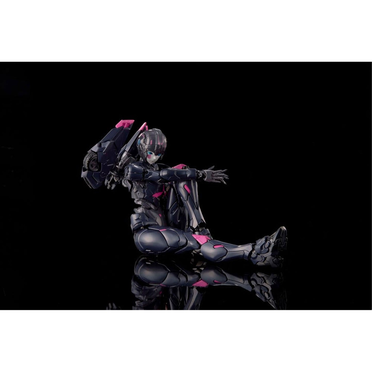 Transformers Furai Model Plastic Model Kit Black Arcee