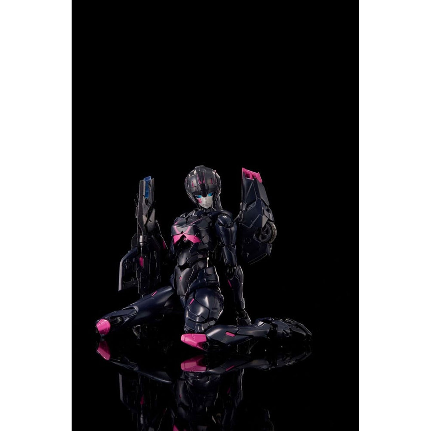Transformers Furai Model Plastic Model Kit Black Arcee
