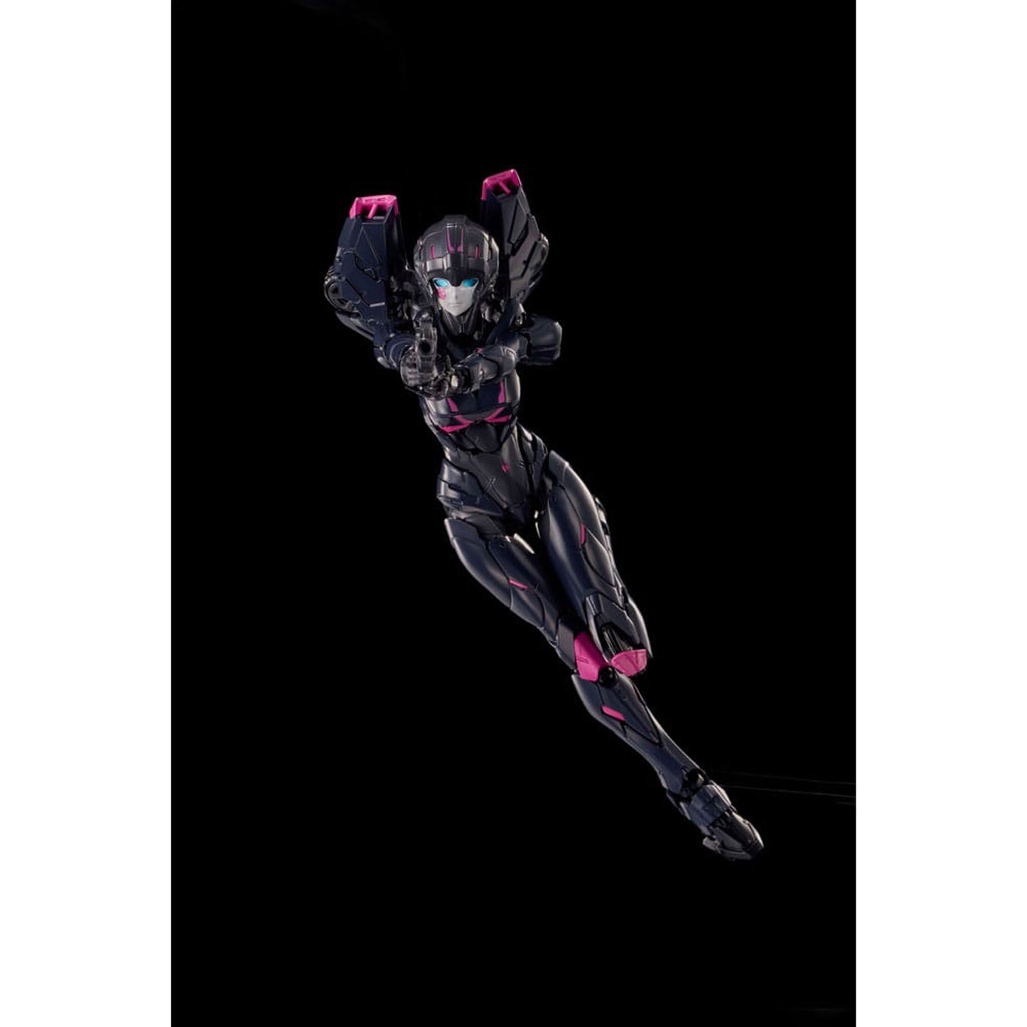 Transformers Furai Model Plastic Model Kit Black Arcee