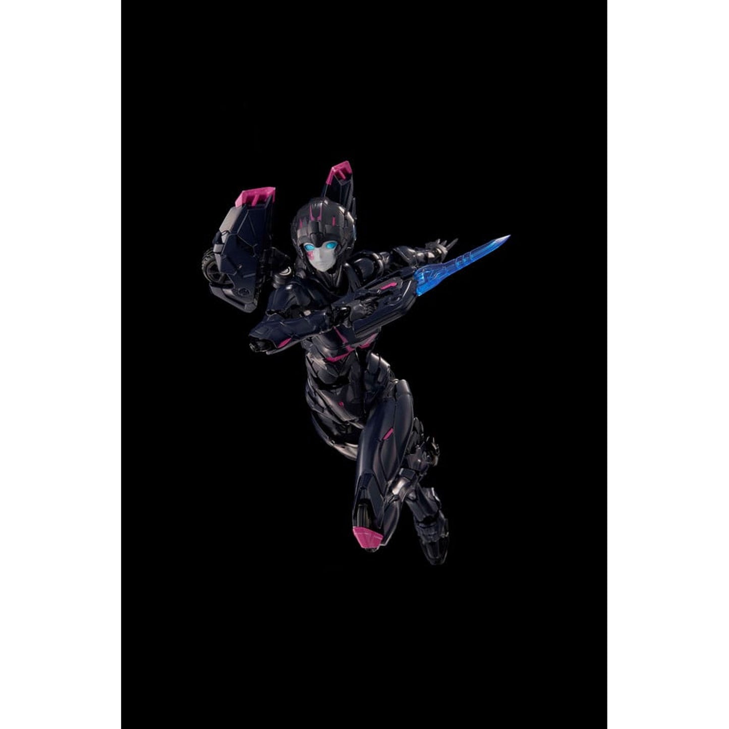 Transformers Furai Model Plastic Model Kit Black Arcee