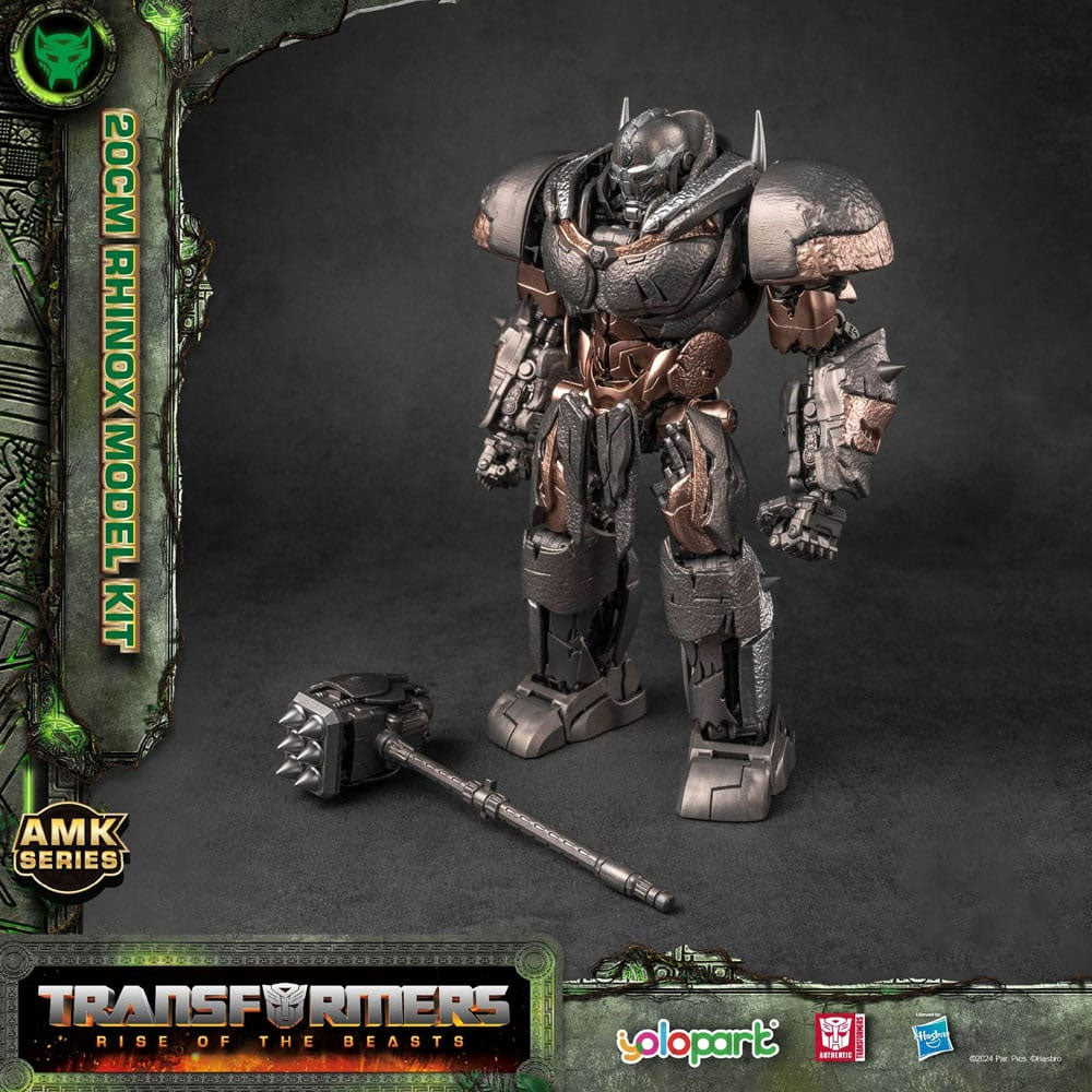 Transformers: Rise of the Beasts AMK Series Plastic Model Kit Rhinox