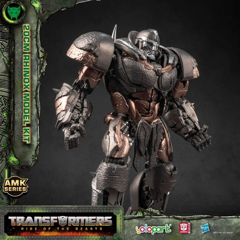 Transformers: Rise of the Beasts AMK Series Plastic Model Kit Rhinox