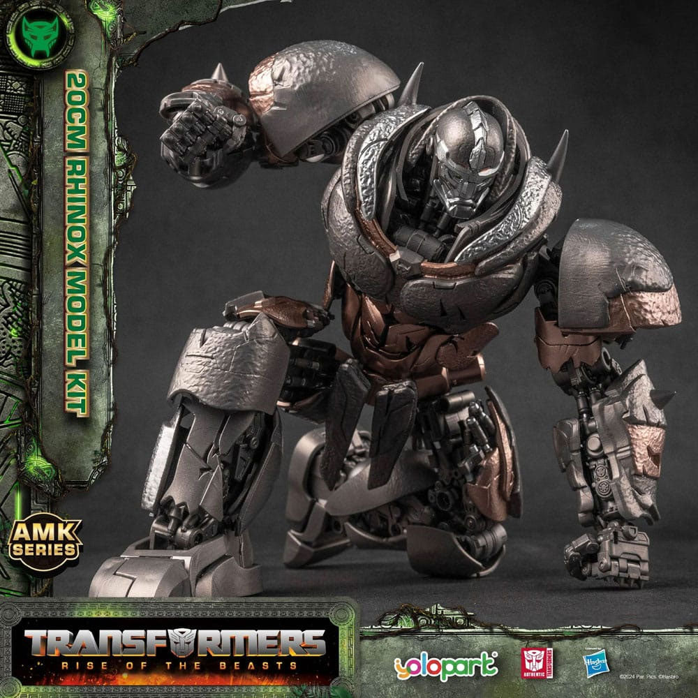 Transformers: Rise of the Beasts AMK Series Plastic Model Kit Rhinox