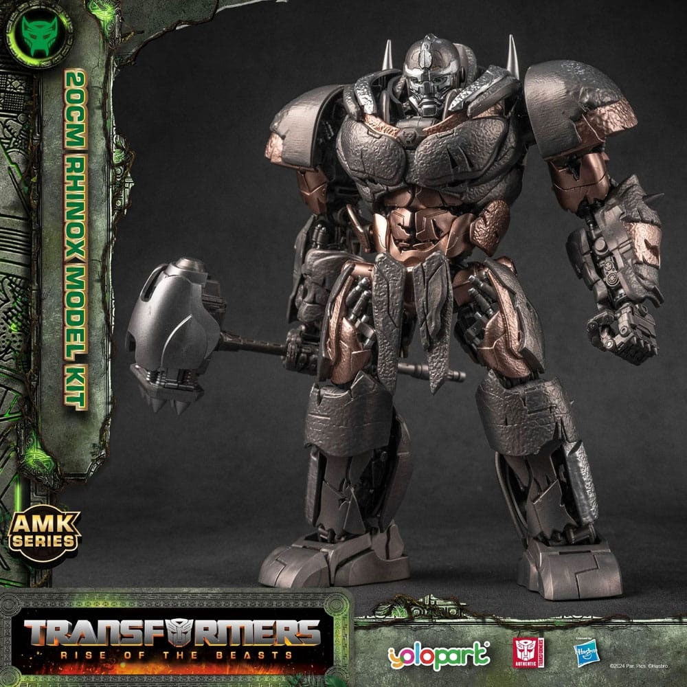 Transformers: Rise of the Beasts AMK Series Plastic Model Kit Rhinox