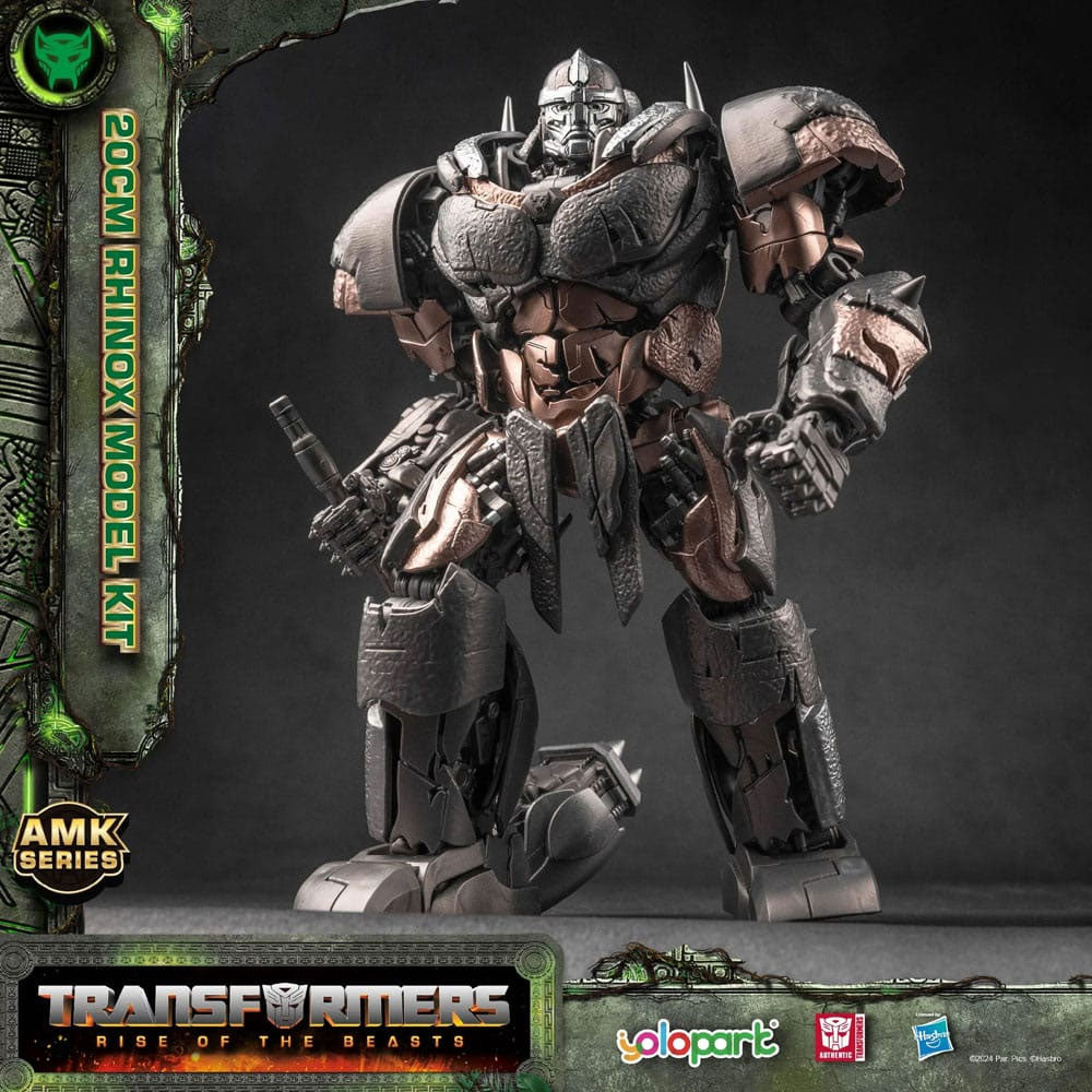 Transformers: Rise of the Beasts AMK Series Plastic Model Kit Rhinox