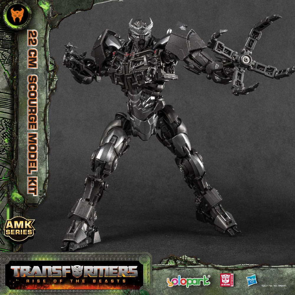 Transformers: Rise of the Beasts AMK Series Plastic Model Kit Scourge