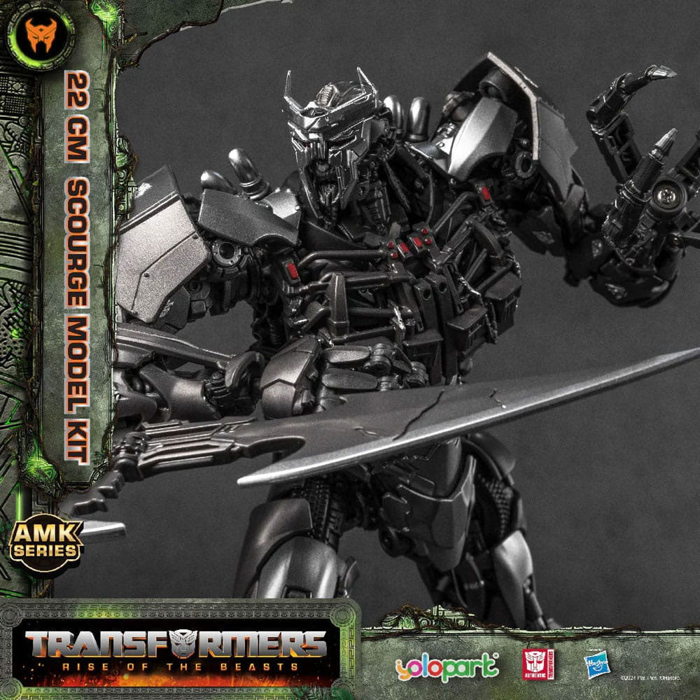 Transformers: Rise of the Beasts AMK Series Plastic Model Kit Scourge