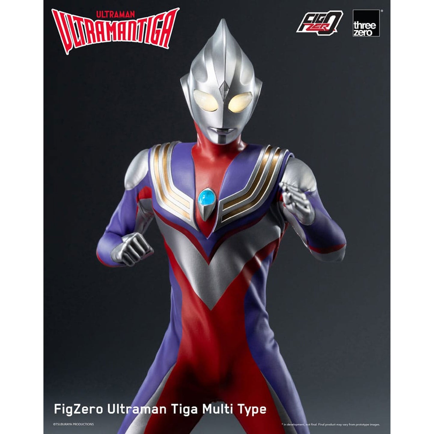 Ultraman Tiga FigZero Action Figure 1/6 Ultraman Tiga Multi Type