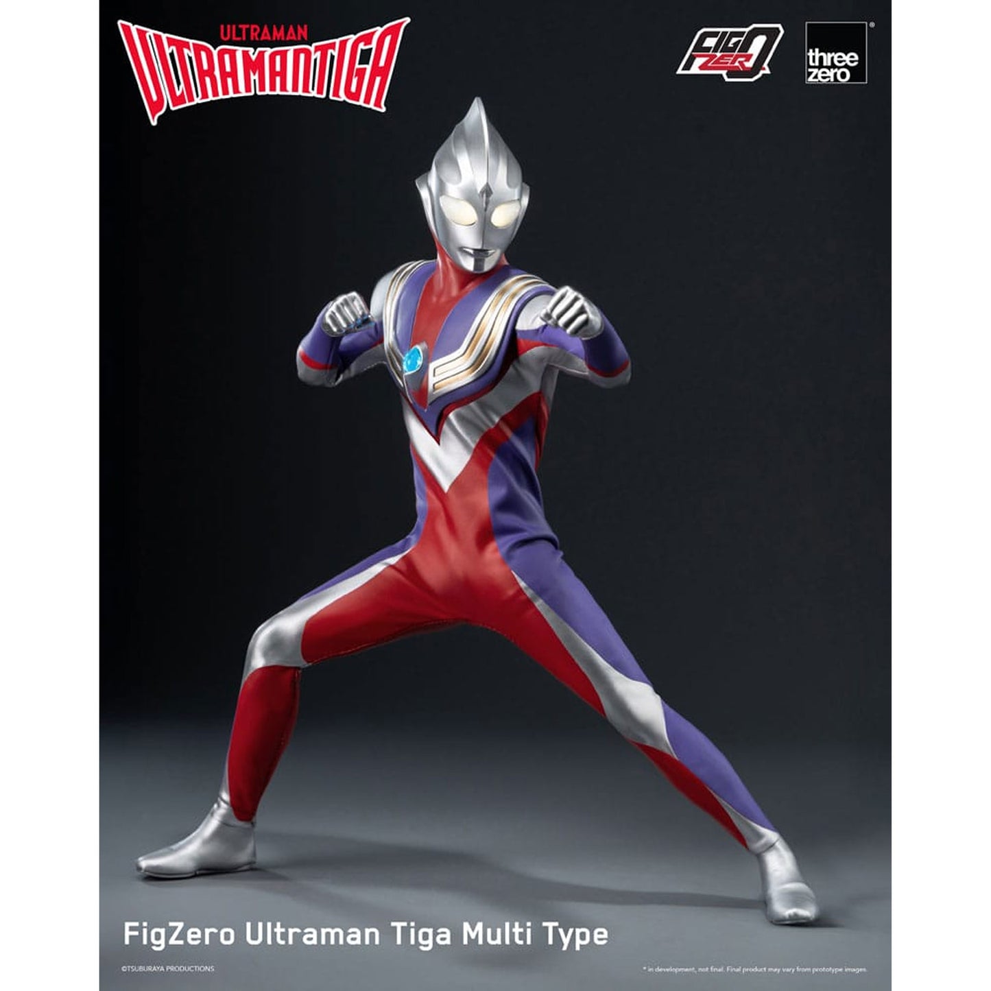 Ultraman Tiga FigZero Action Figure 1/6 Ultraman Tiga Multi Type