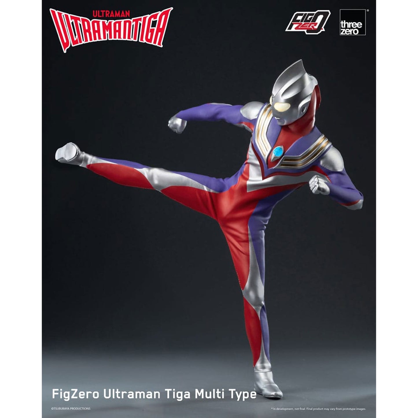 Ultraman Tiga FigZero Action Figure 1/6 Ultraman Tiga Multi Type