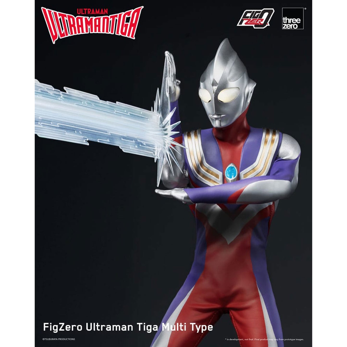Ultraman Tiga FigZero Action Figure 1/6 Ultraman Tiga Multi Type