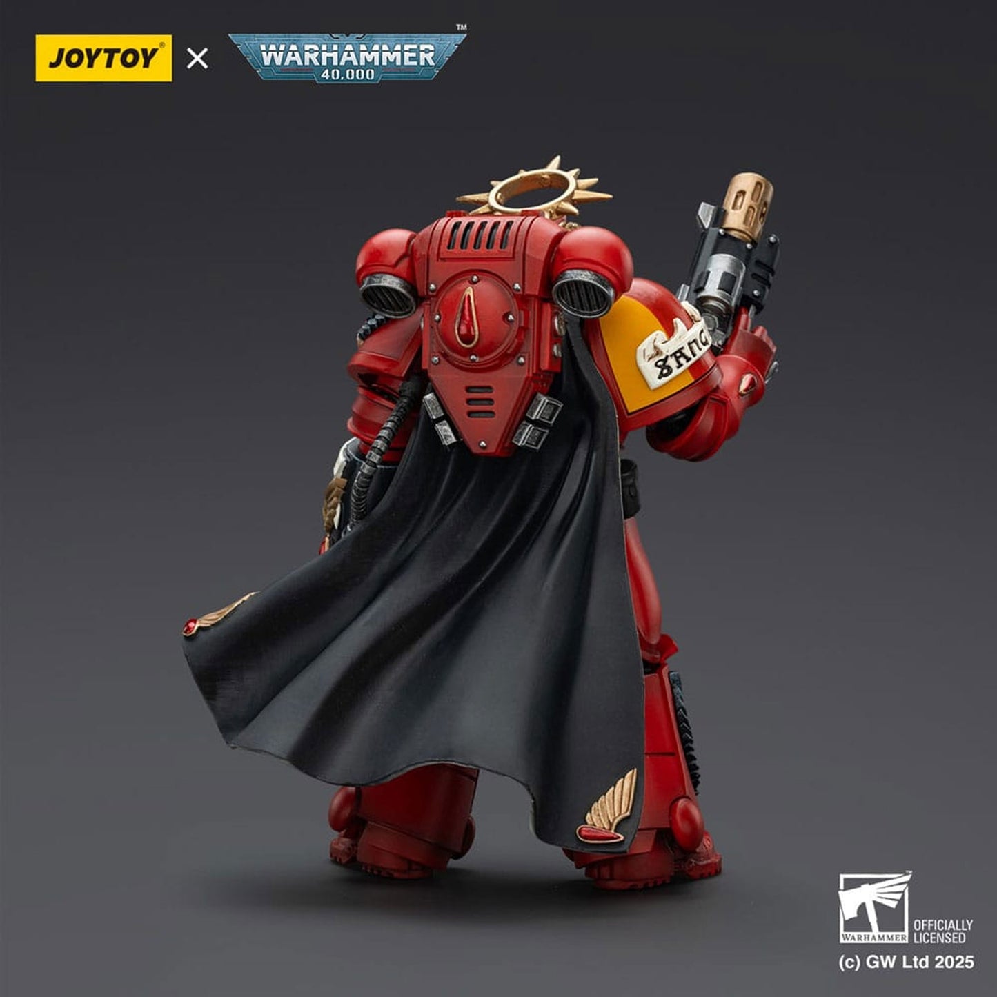 Warhammer 40,000: Combat Patrol Blood Angels Action Figure Captain with Inferno Pistol & Power Fist