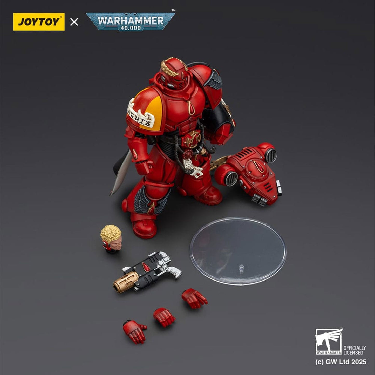 Warhammer 40,000: Combat Patrol Blood Angels Action Figure Captain with Inferno Pistol & Power Fist