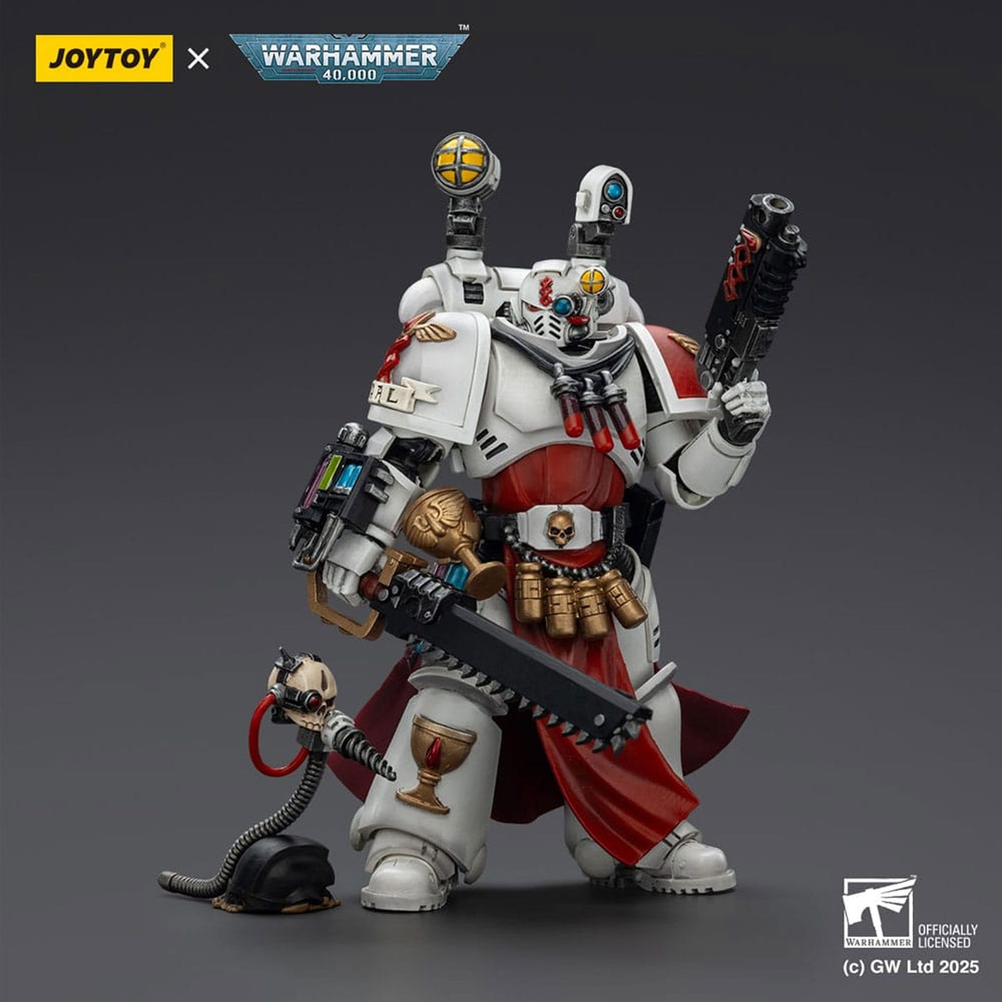 Warhammer 40,000: Combat Patrol Blood Angels Action Figure Sanguinary Priest with Heavy bolt pistol chainsword and narthecium