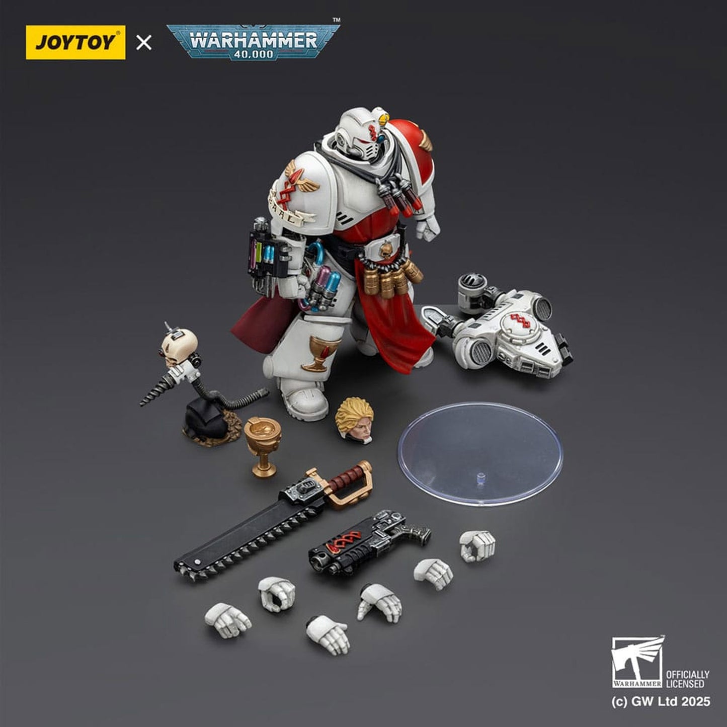 Warhammer 40,000: Combat Patrol Blood Angels Action Figure Sanguinary Priest with Heavy bolt pistol chainsword and narthecium