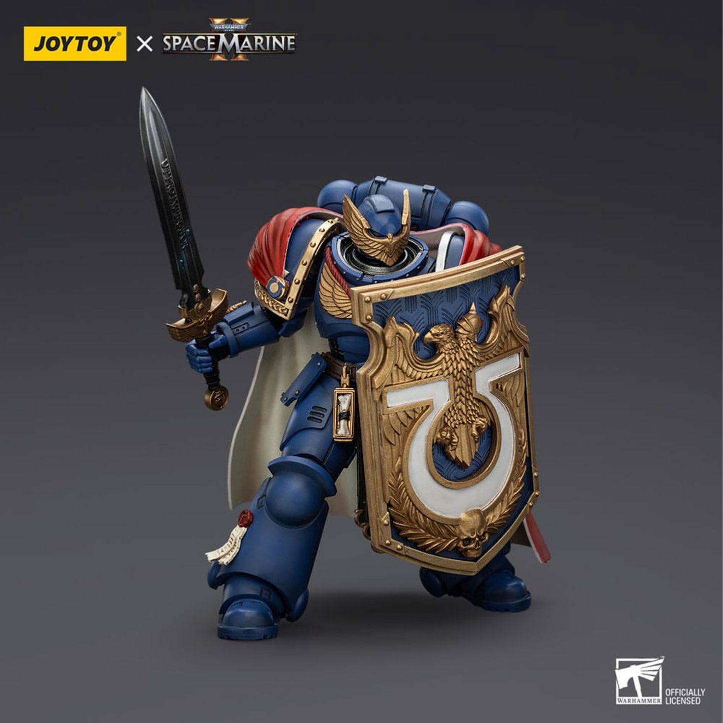 Warhammer 40k Action Figure Ultramarines Victrix Honour Guardwith Storm Shield And Power Sword