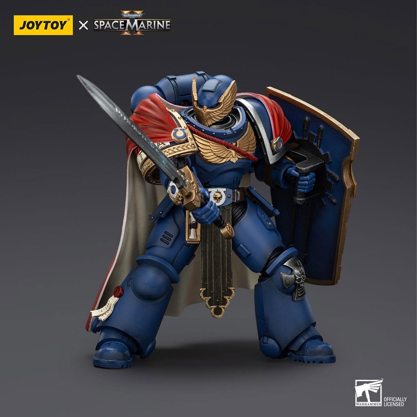 Warhammer 40k Action Figure Ultramarines Victrix Honour Guardwith Storm Shield And Power Sword