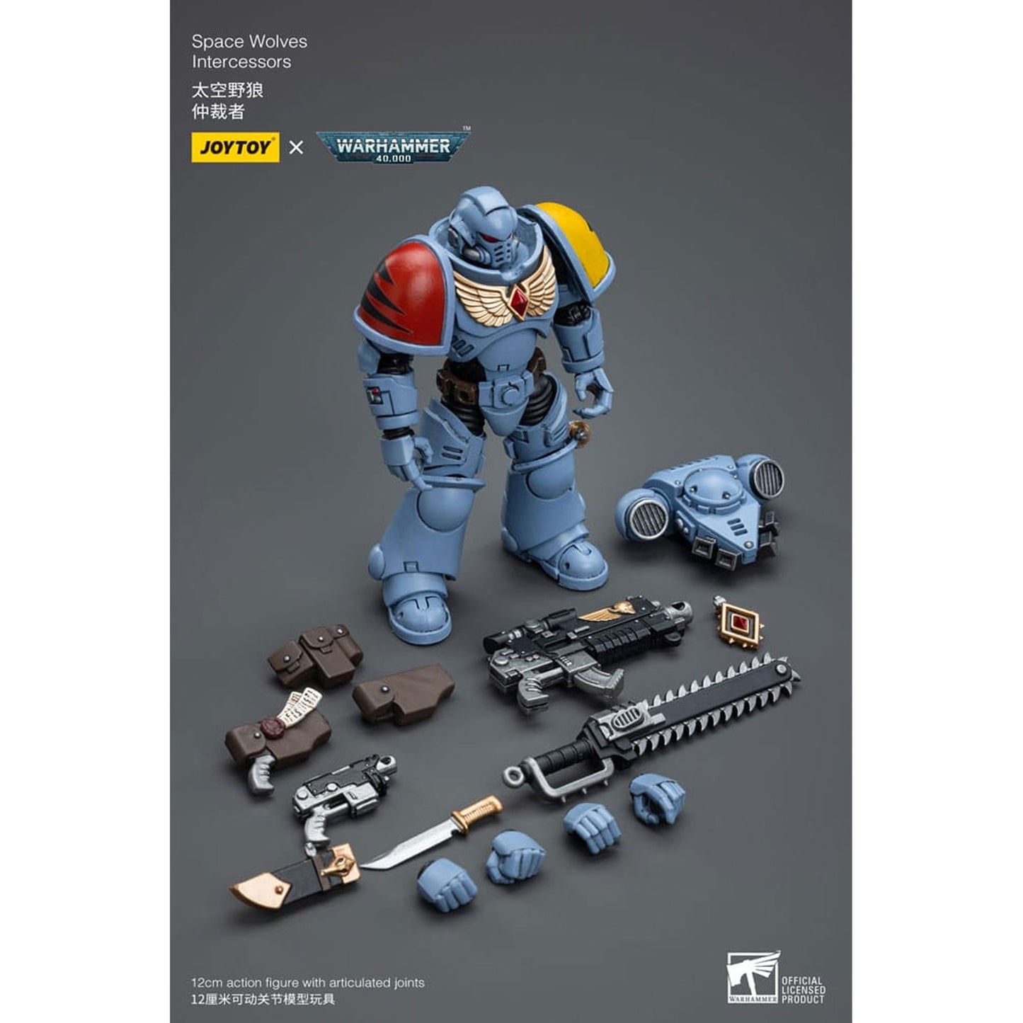 Warhammer 40k 1/18 Space Wolves Intercessors -Action Figure