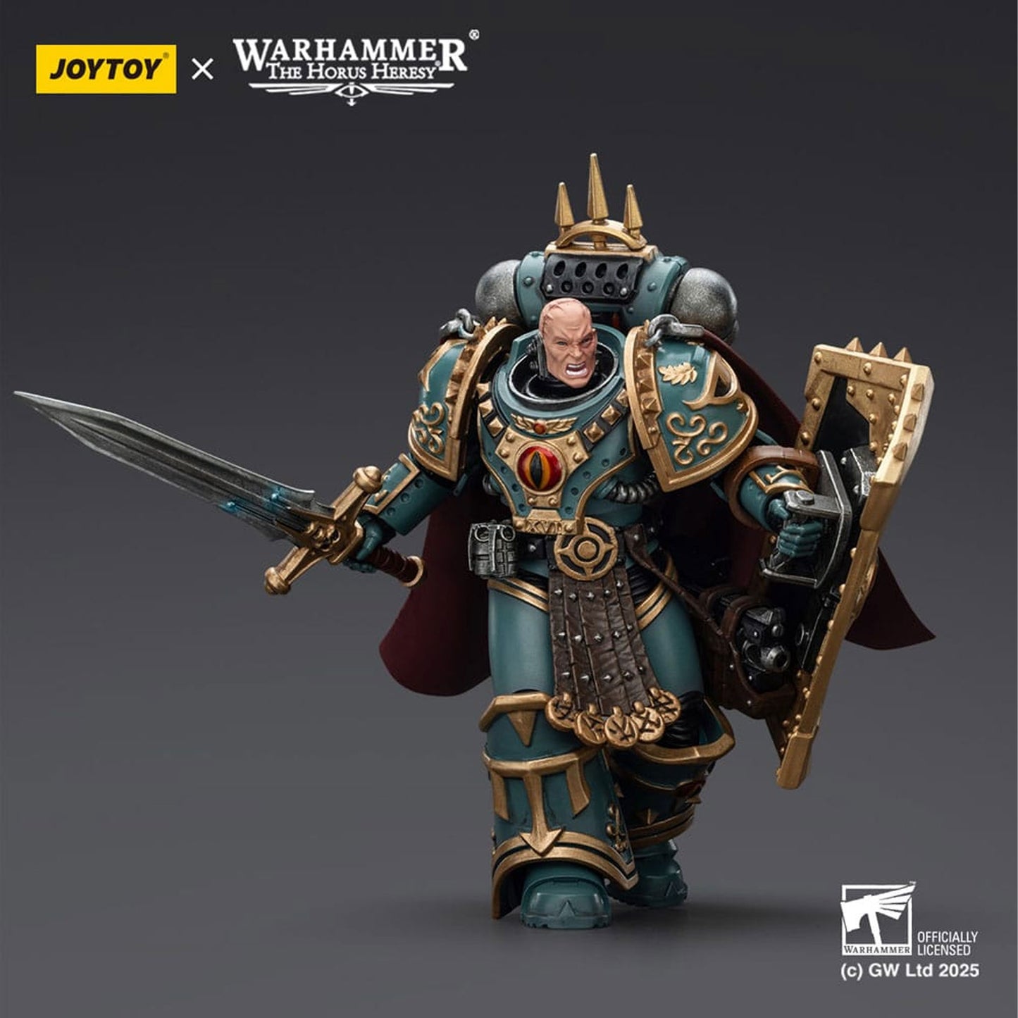 Warhammer The Horus Heresy Action Figure Sons of Horus Little Horus Aximand Captain of the 5th Company
