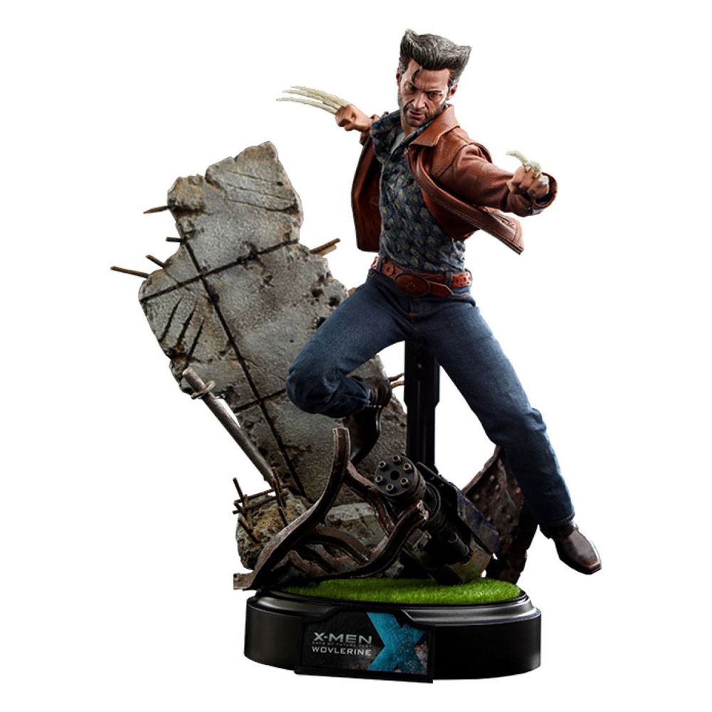X-Men Days of Future Past Movie Masterpiece 1/6 Wolverine (1973 Version) Deluxe Version
