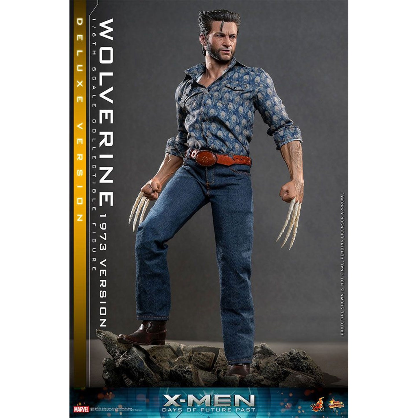 X-Men Days of Future Past Movie Masterpiece 1/6 Wolverine (1973 Version) Deluxe Version
