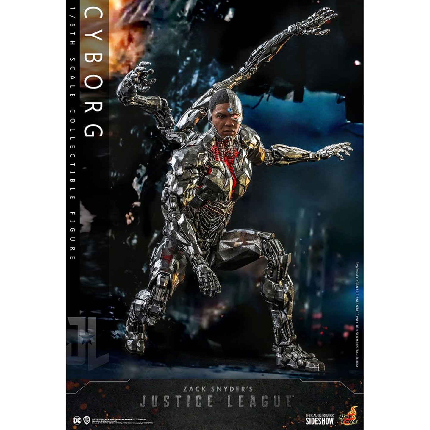 Zack Snyder`s Justice League 1/6 Cyborg