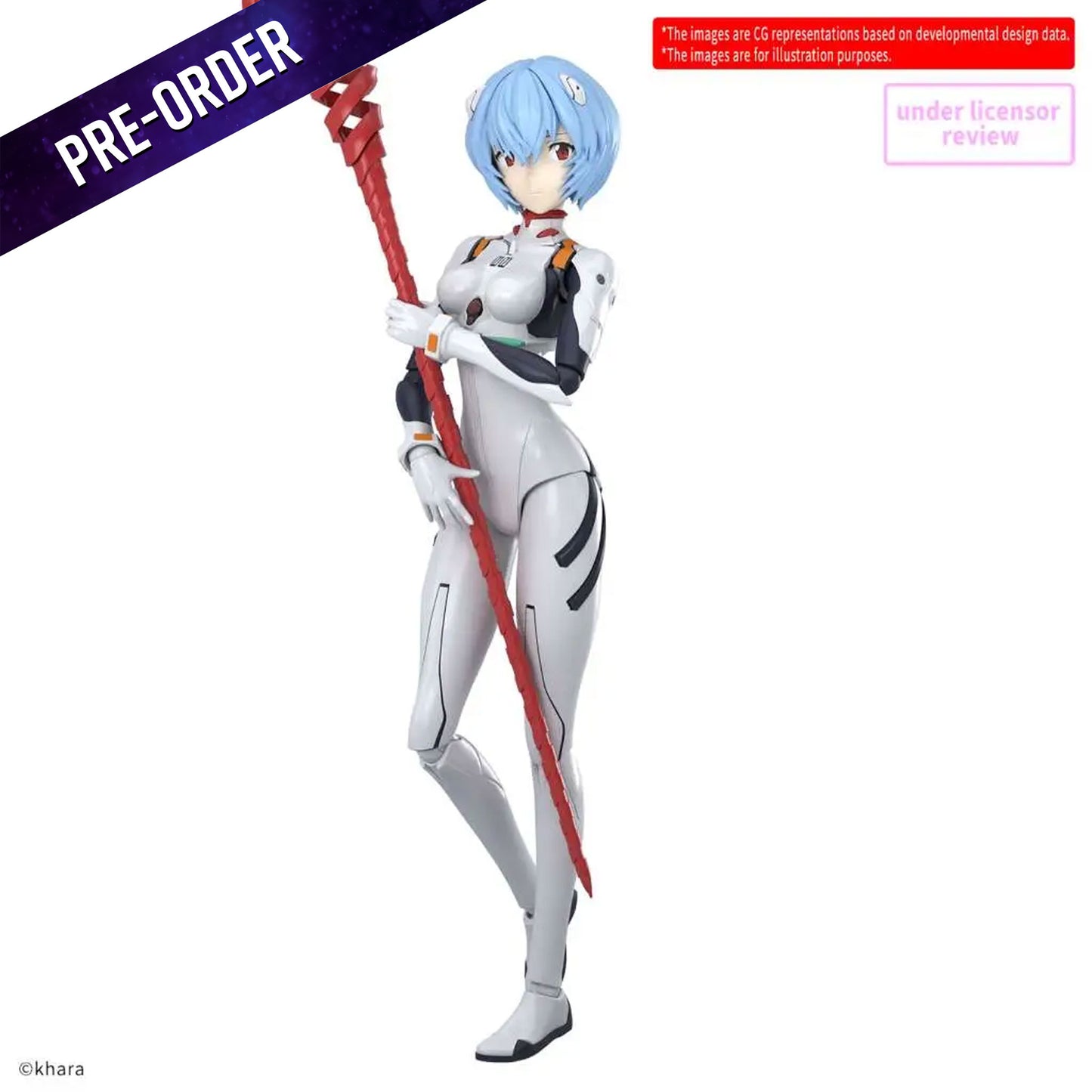 30mp Rei Ayanami Plug Suit Ver -Model Kit