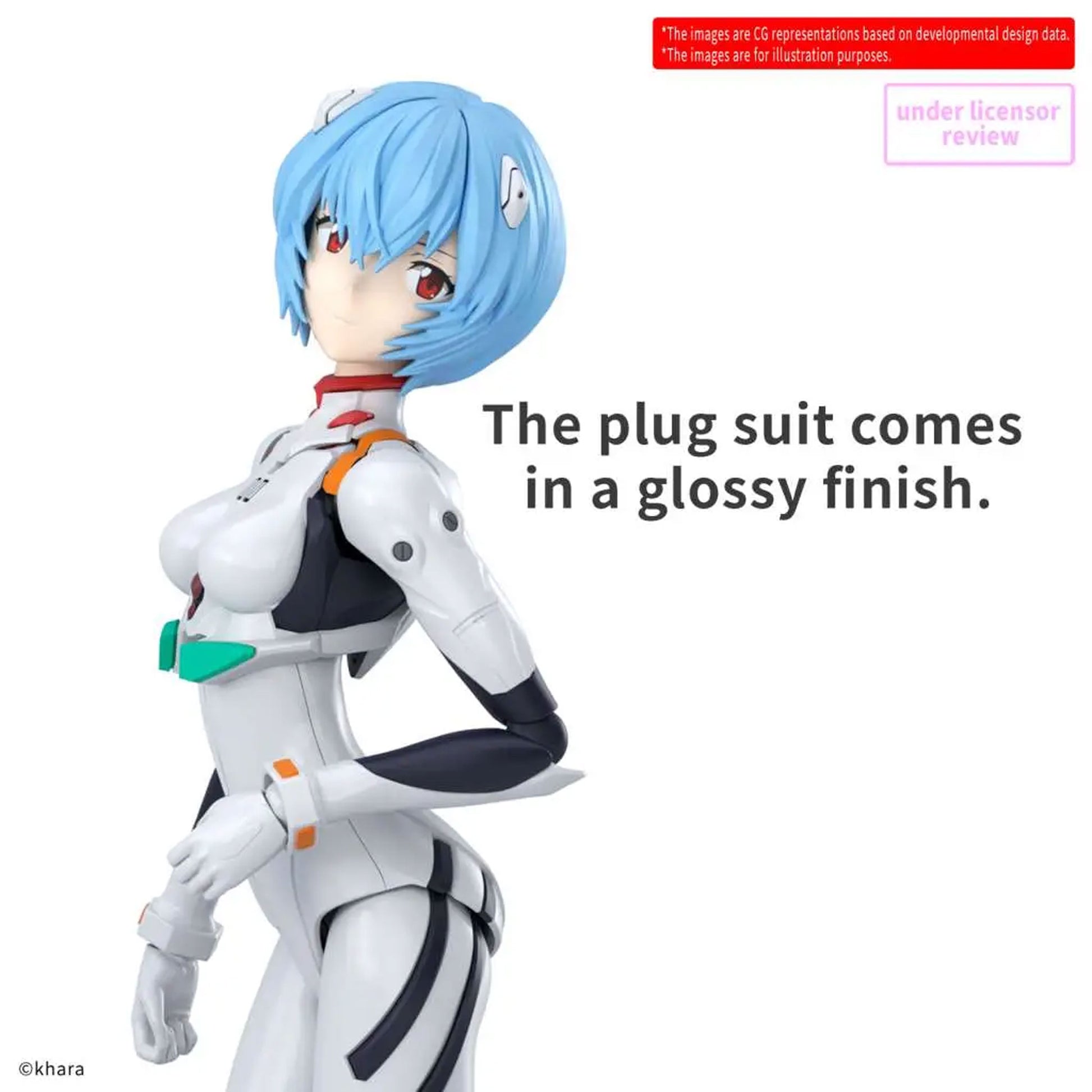 30mp Rei Ayanami Plug Suit Ver -Model Kit