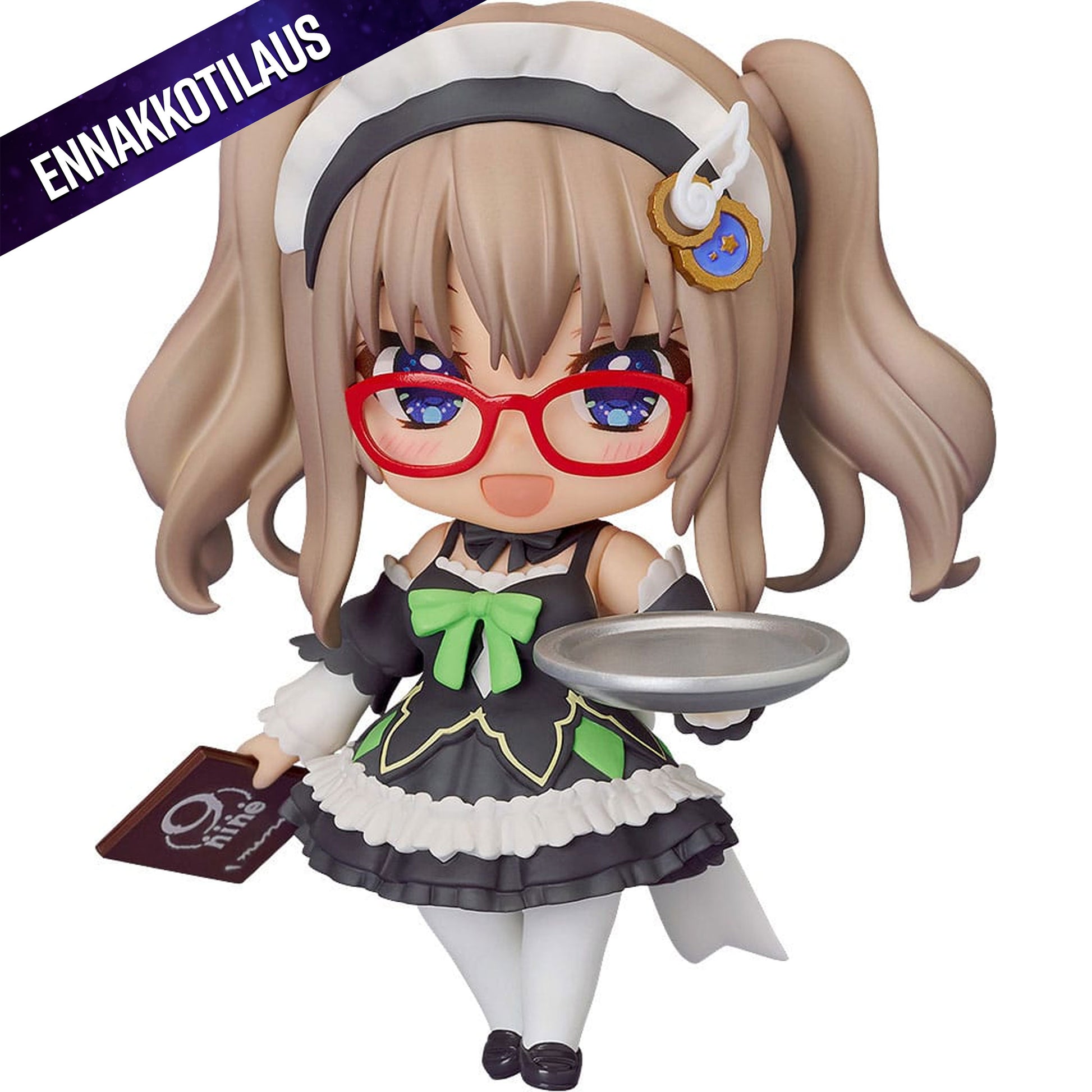 9-nine- Ruler´s Crown Nendoroid Miyako Kujo: Maid Ver. -Action Figure