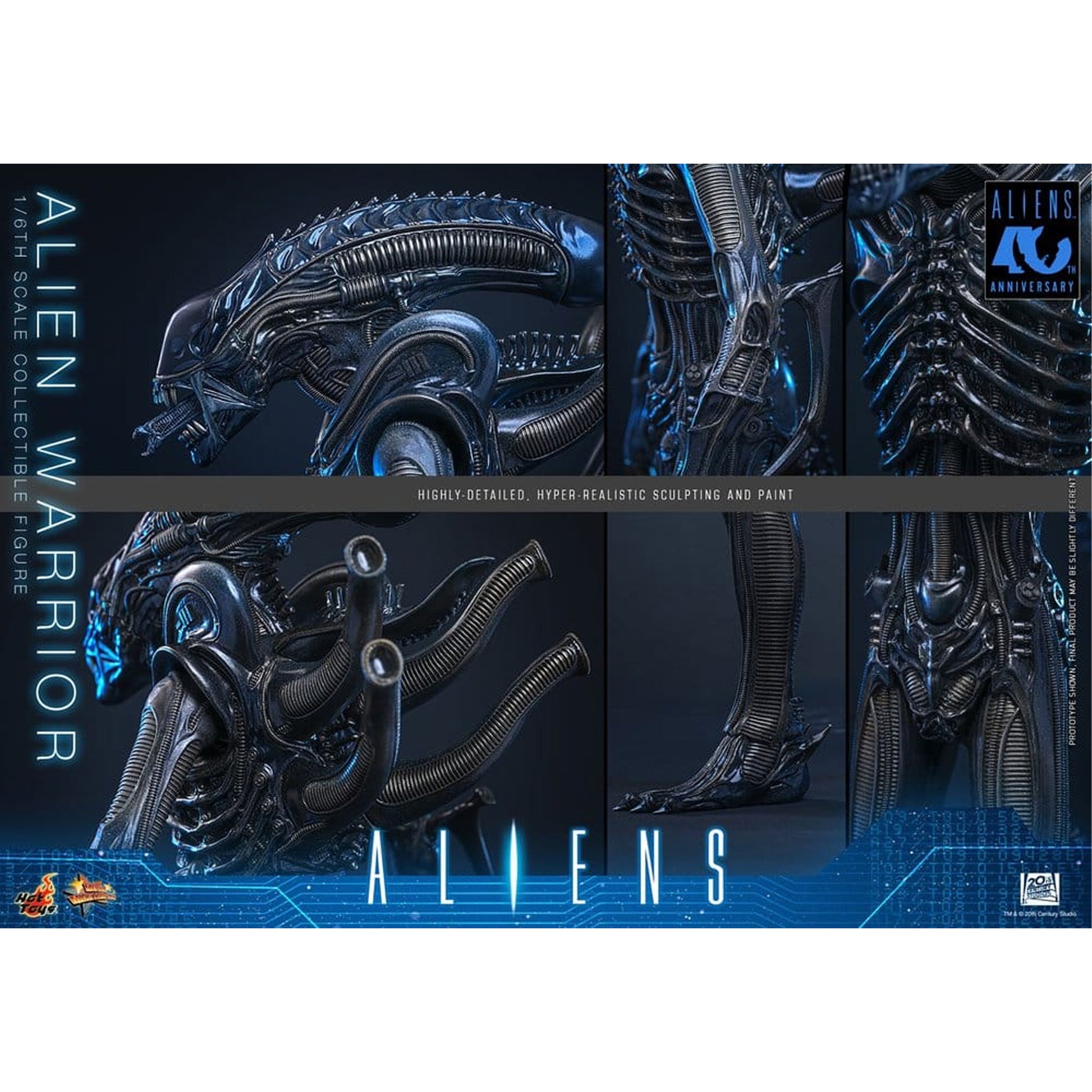 Alien Movie Masterpiece 1/6 Alien Warrior -Action Figure