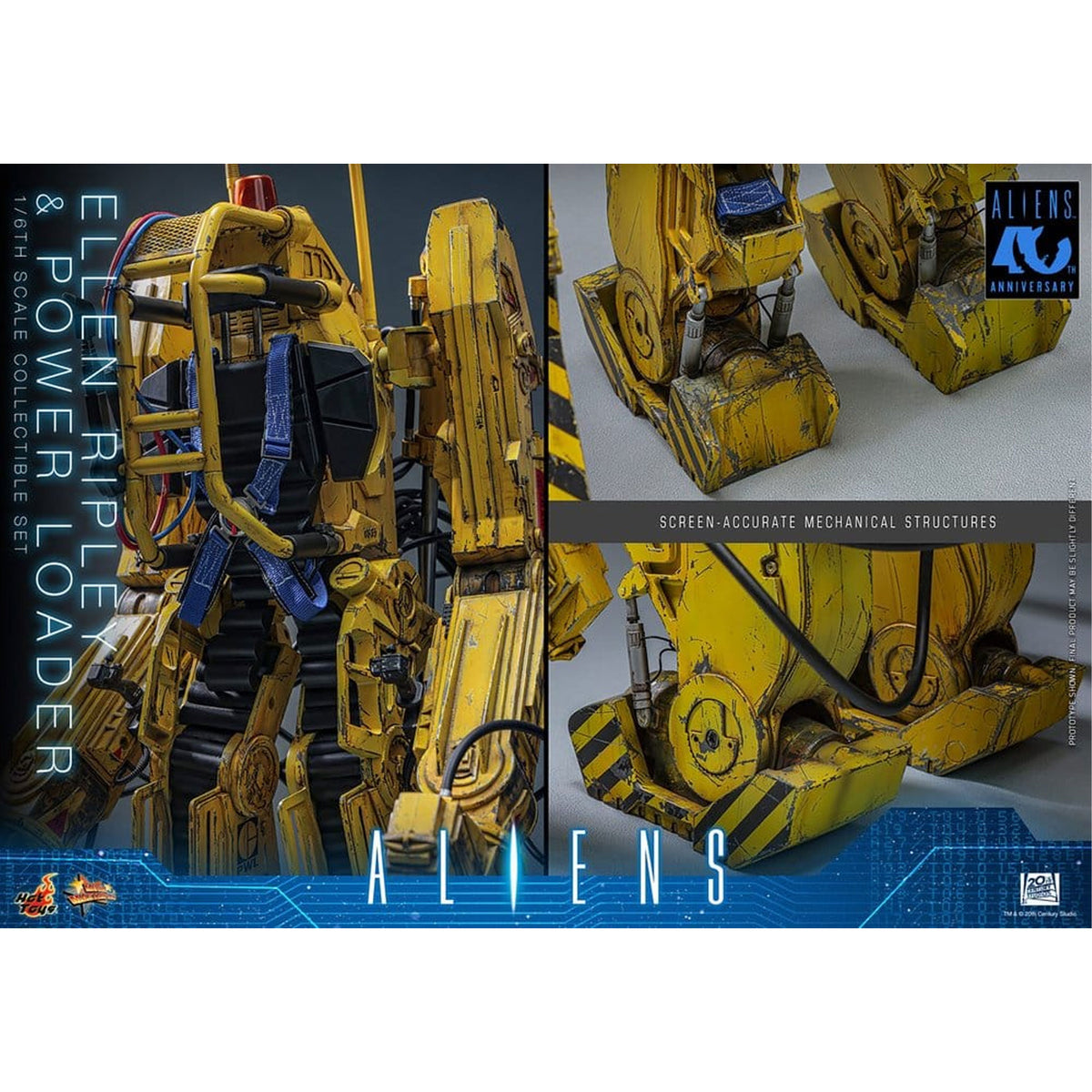 Alien Movie Masterpiece 1/6 Ellen Ripley and Power Loader -Figure Set 