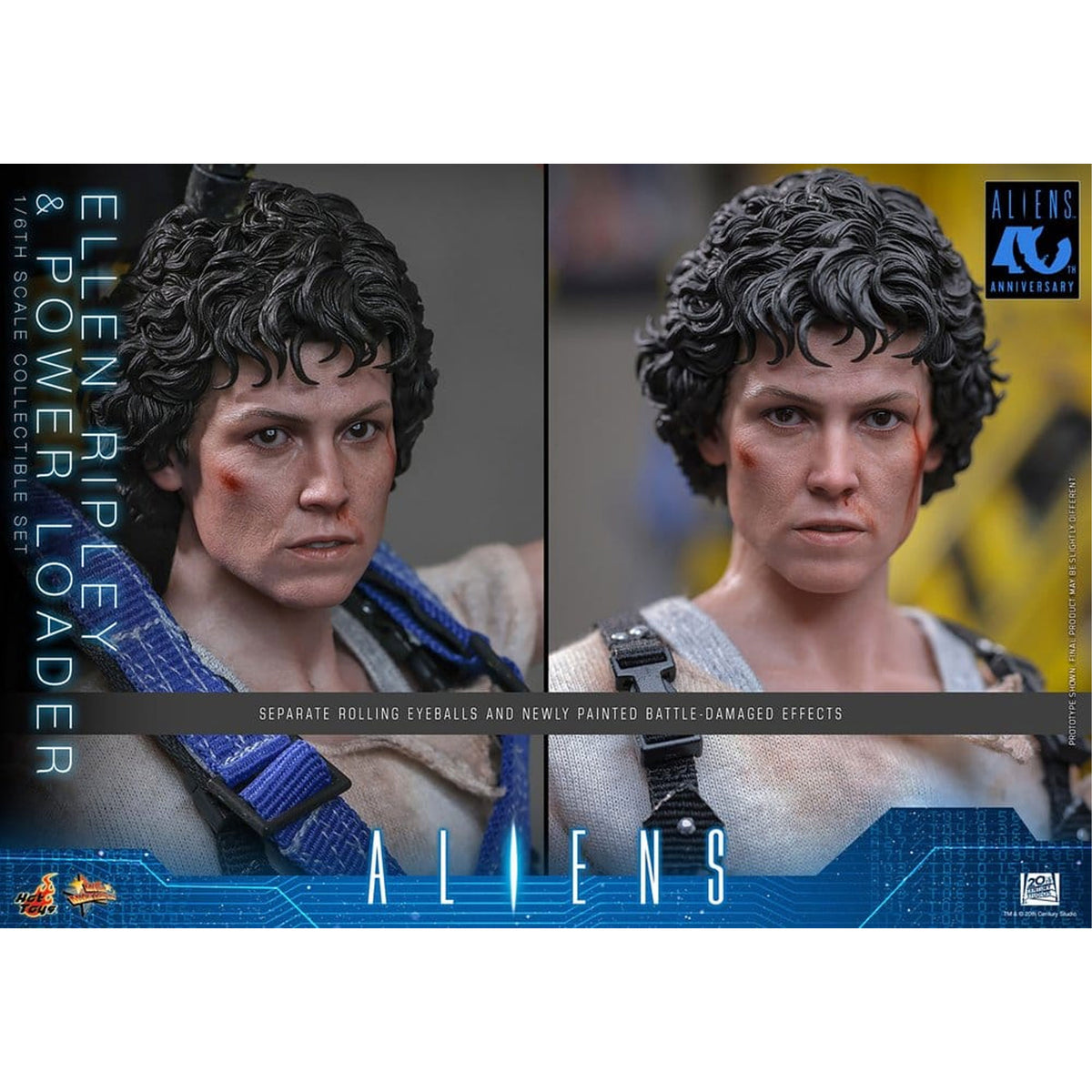 Alien Movie Masterpiece 1/6 Ellen Ripley and Power Loader -Figure Set 