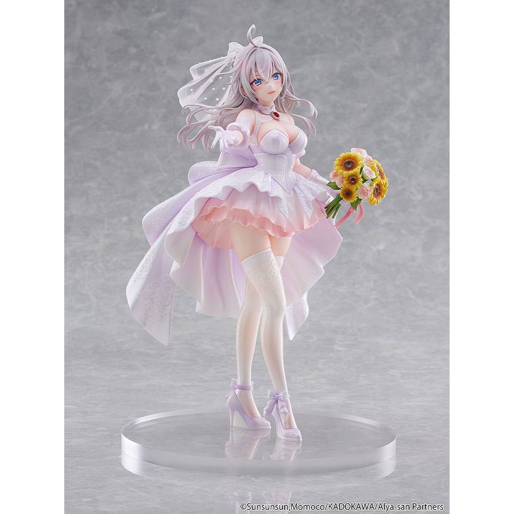 Alya Sometimes Hides Her Feelings in Russian 1/7 Alisa Mikhailovna Kujou Wedding Dress Ver. -Figuuri