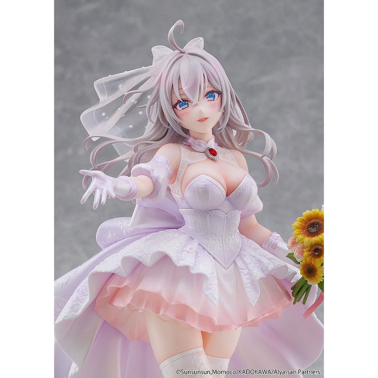 Alya Sometimes Hides Her Feelings in Russian 1/7 Alisa Mikhailovna Kujou Wedding Dress Ver. -Figuuri