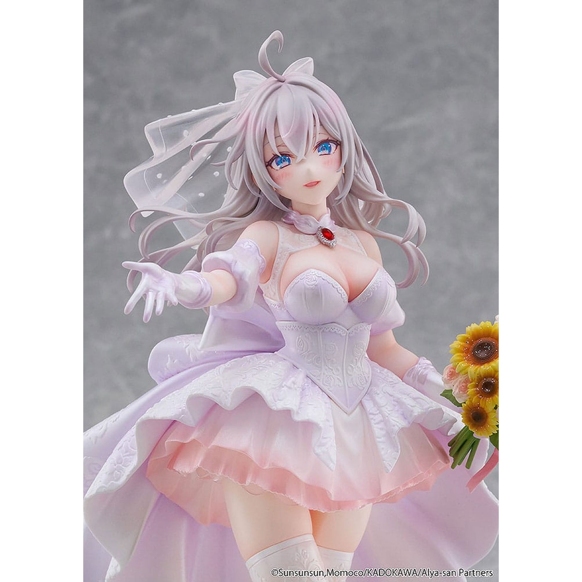 Alya Sometimes Hides Her Feelings in Russian 1/7 Alisa Mikhailovna Kujou Wedding Dress Ver. -Figuuri