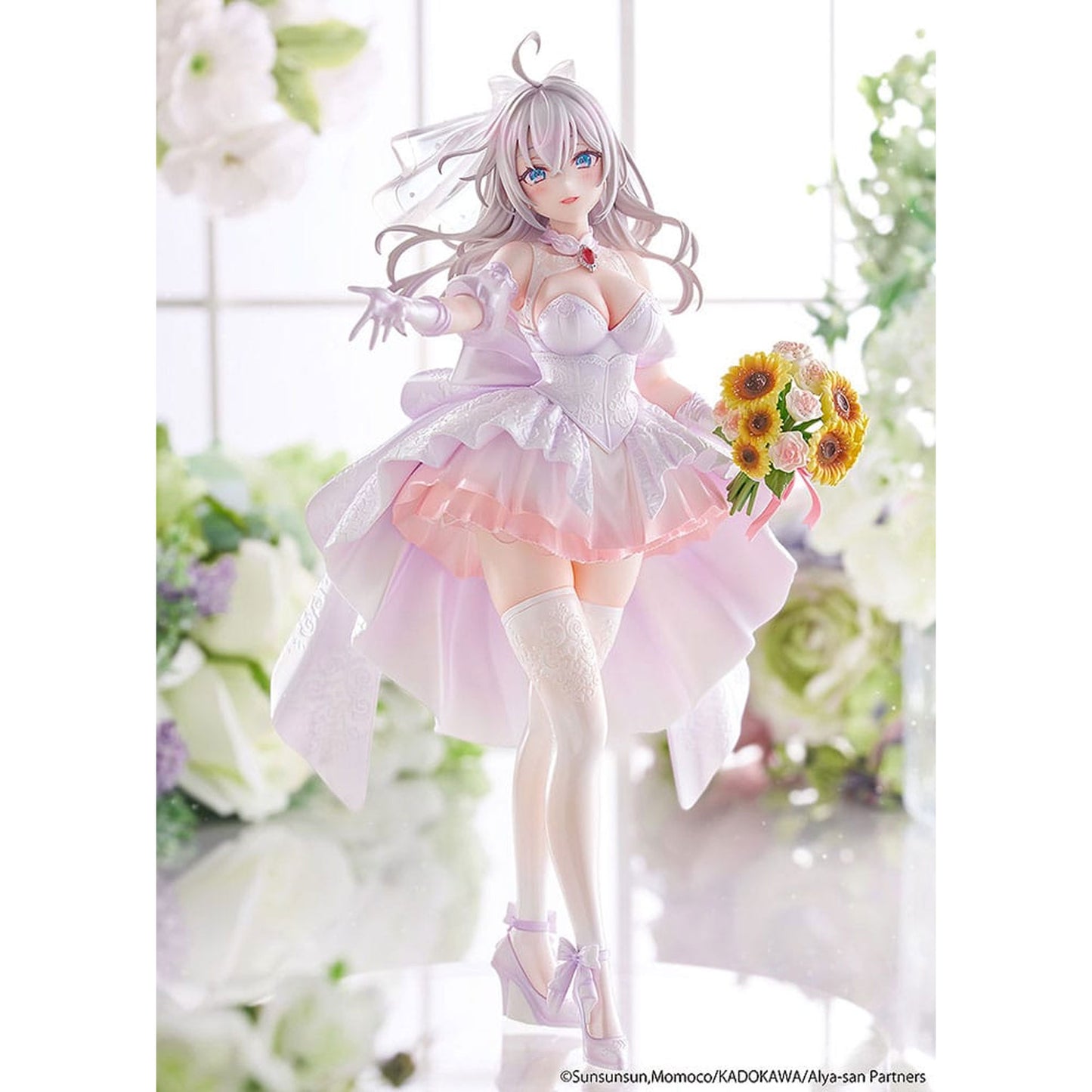 Alya Sometimes Hides Her Feelings in Russian 1/7 Alisa Mikhailovna Kujou Wedding Dress Ver. -Figuuri