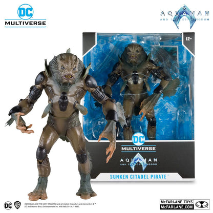 Aquaman and the Lost Kingdom DC Multiverse Megafig Sunken Citadel Pirate -Action Figuuri