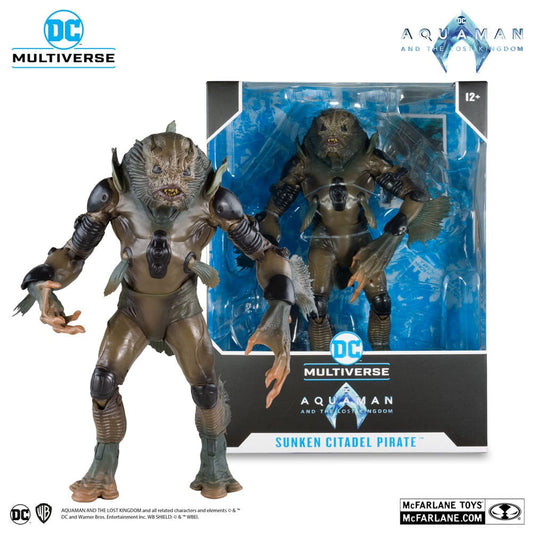 Aquaman and the Lost Kingdom DC Multiverse Megafig Sunken Citadel Pirate