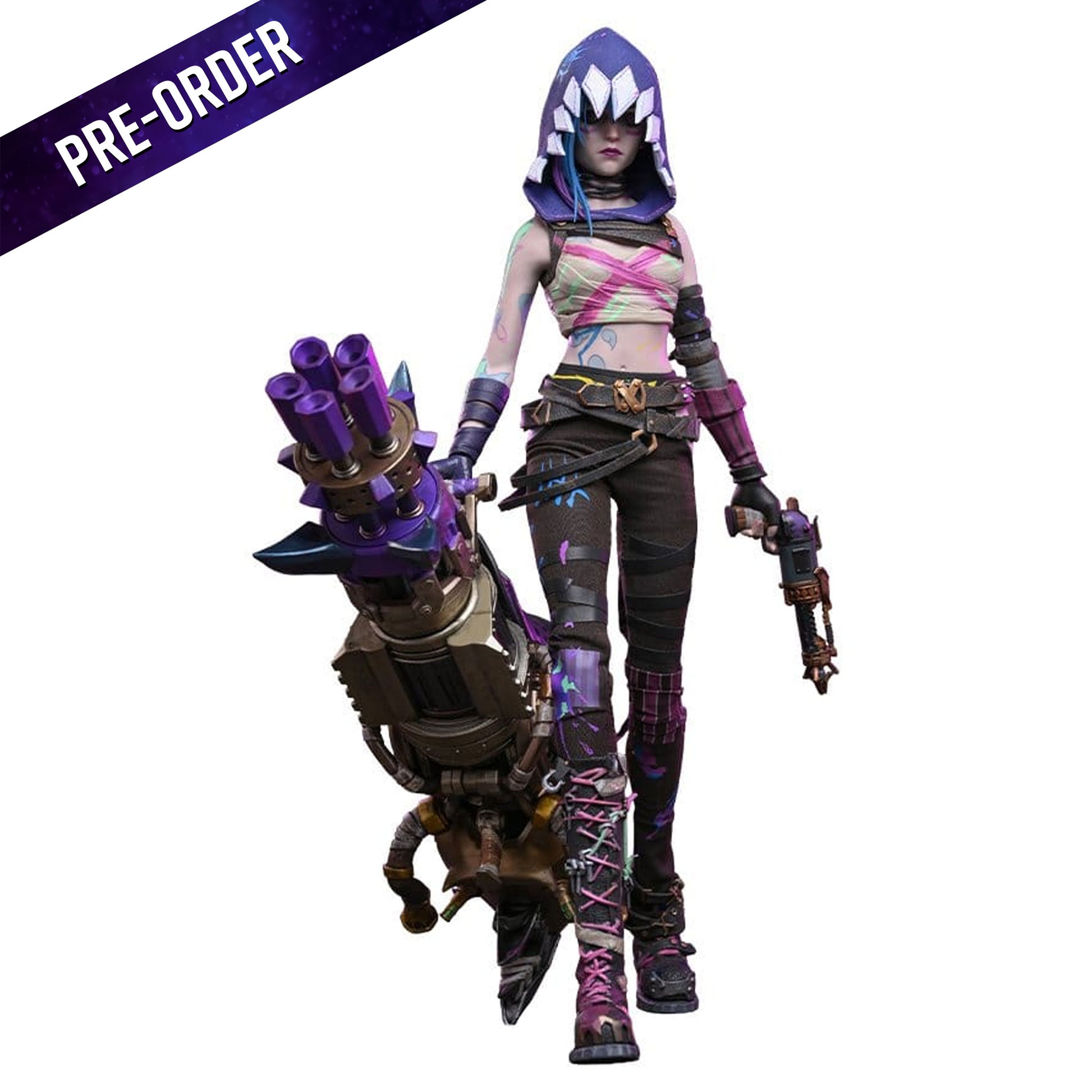 Arcane 1/6 Fractured Jinx -Action Figure