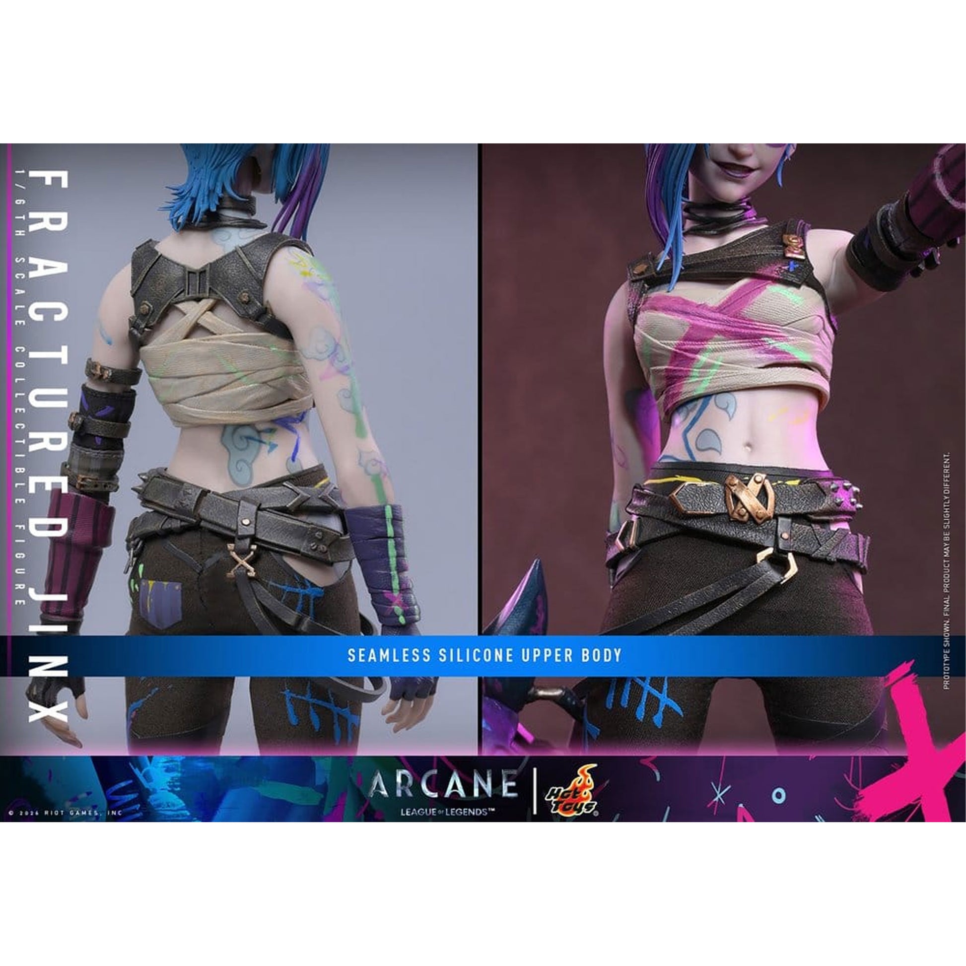 Arcane 1/6 Fractured Jinx -Action Figure