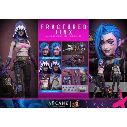 Arcane 1/6 Fractured Jinx -Action Figure
