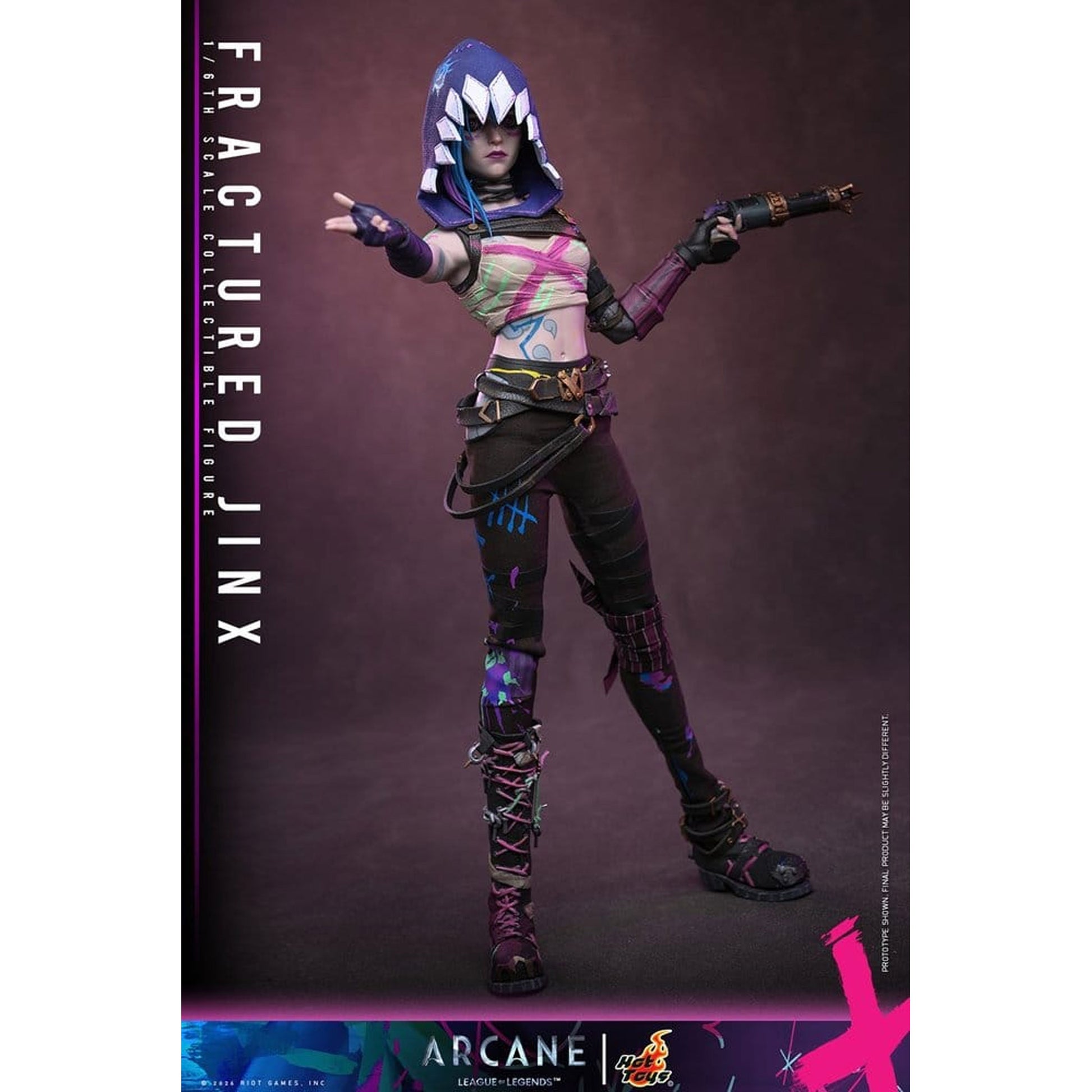Arcane 1/6 Fractured Jinx -Action Figure